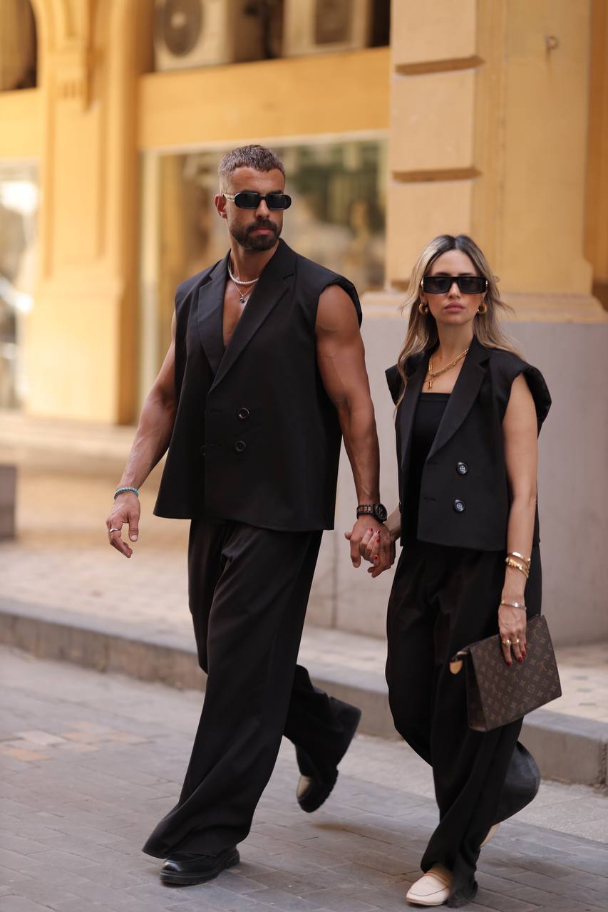 Oversized Short-Cut Tansy Suit - Couples Bundle