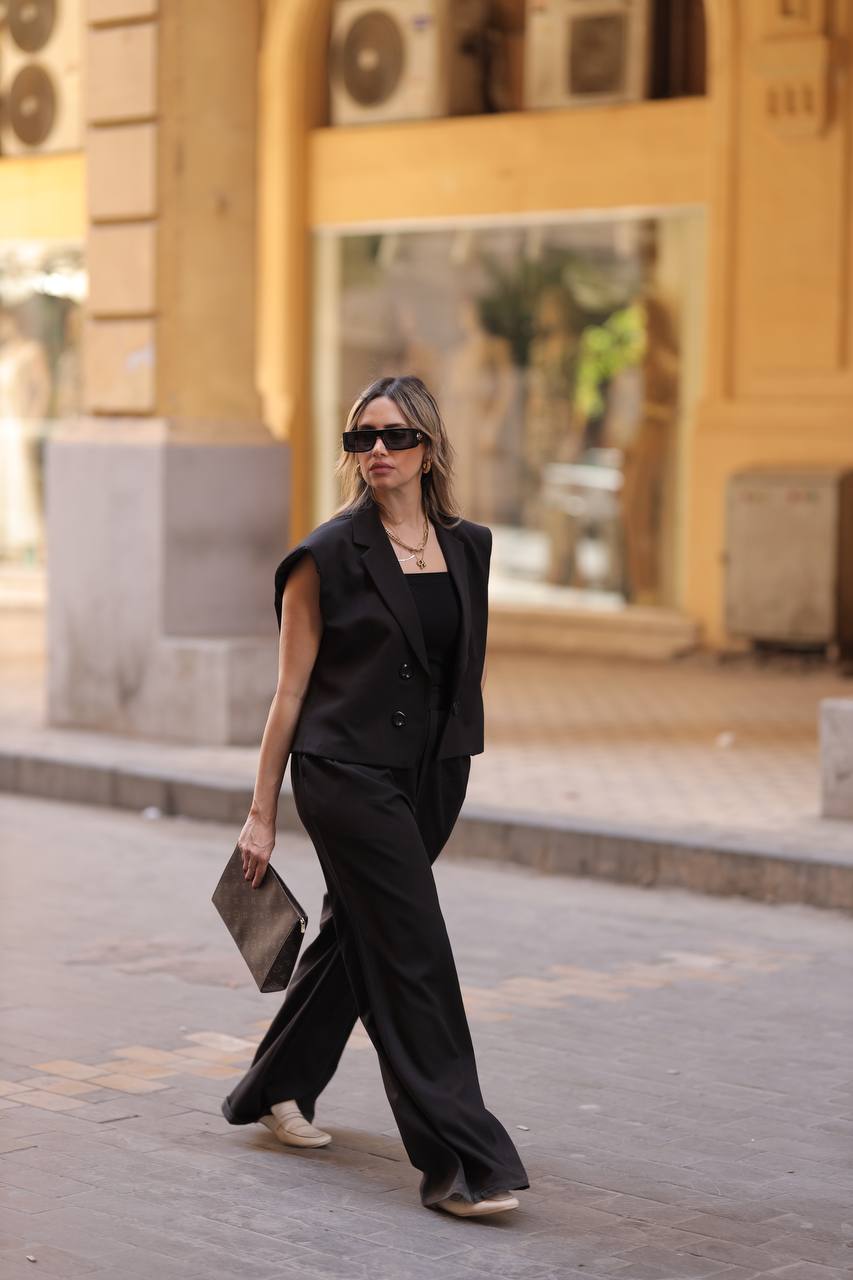 Oversized Short-Cut Tansy Suit For Her